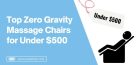 Best 7 Massage Chairs Under $500 | TOP Recliners!